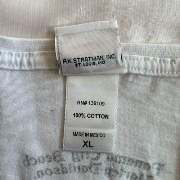 Harley-Davidson White and Blue Graphic Tee - Picture 7 of 11